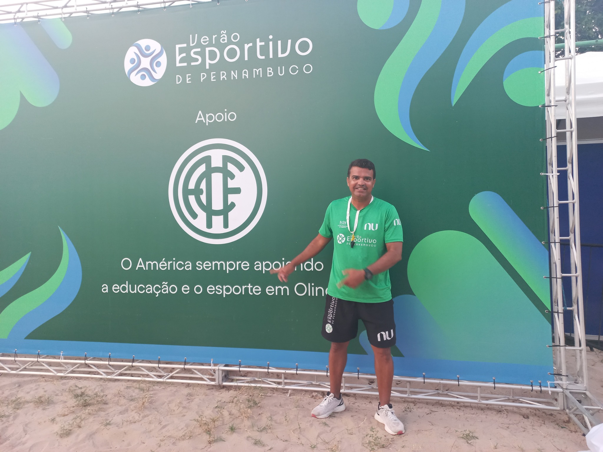 Eduardo Paiva no Verão Esportivo de Pernambuco, em Olinda